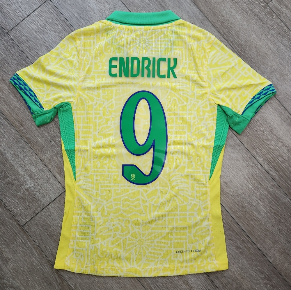 Jersey Team Brasil 2024 Copa America Endrick#9